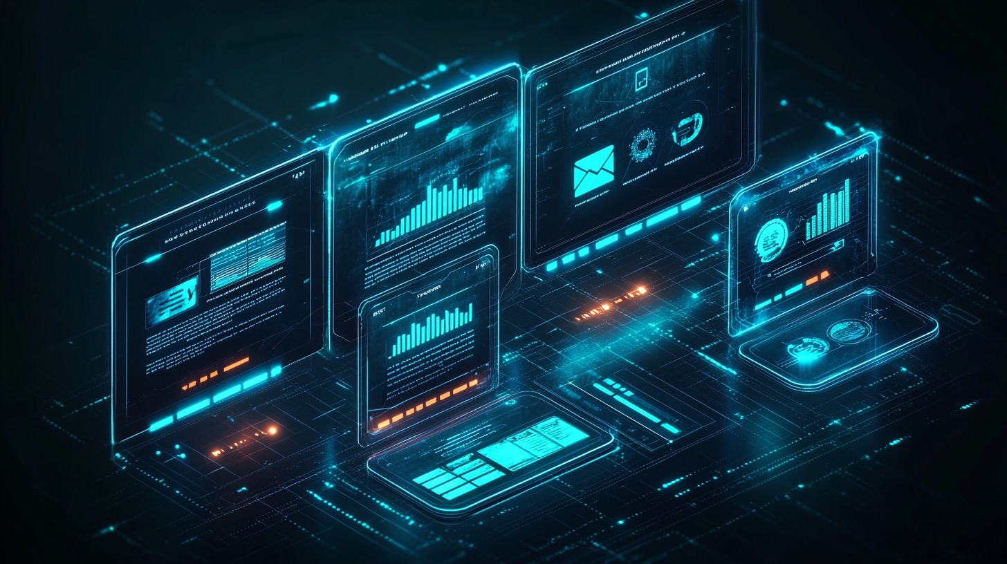 AI workflow automation dashboard showing connected business processes